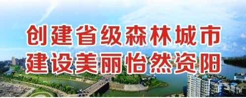 明星高跟鞋日批啪啪抽插视频创建省级森林城市 建设美丽怡然资阳